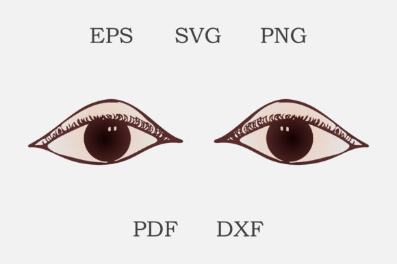 Watercolor Eye Clipart Illustration and Illustrations