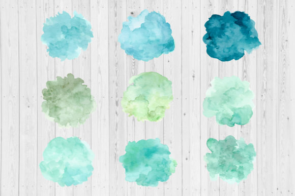 Watercolor Stain Clipart and Freebies